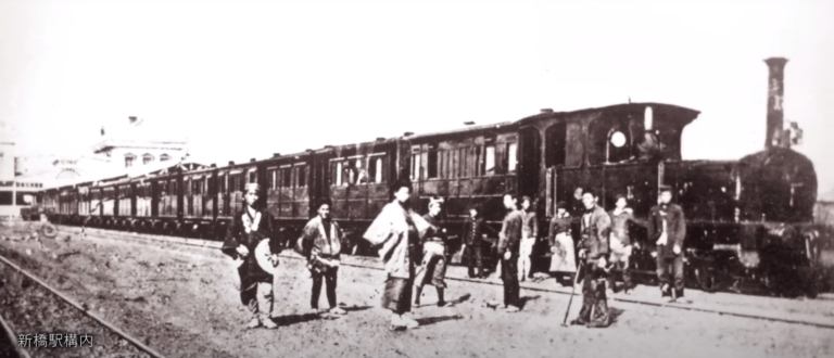 Japan's first railway locomotive