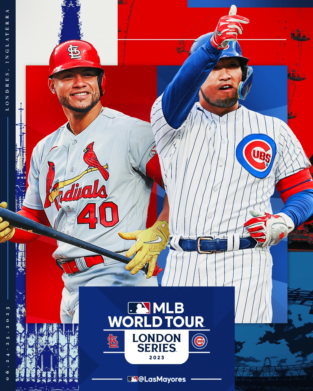 MLB - ¡De vuelta a Londres! 🙌 #LondonSeries: Cubs vs. Cardinals ⚾️ Hoy ...