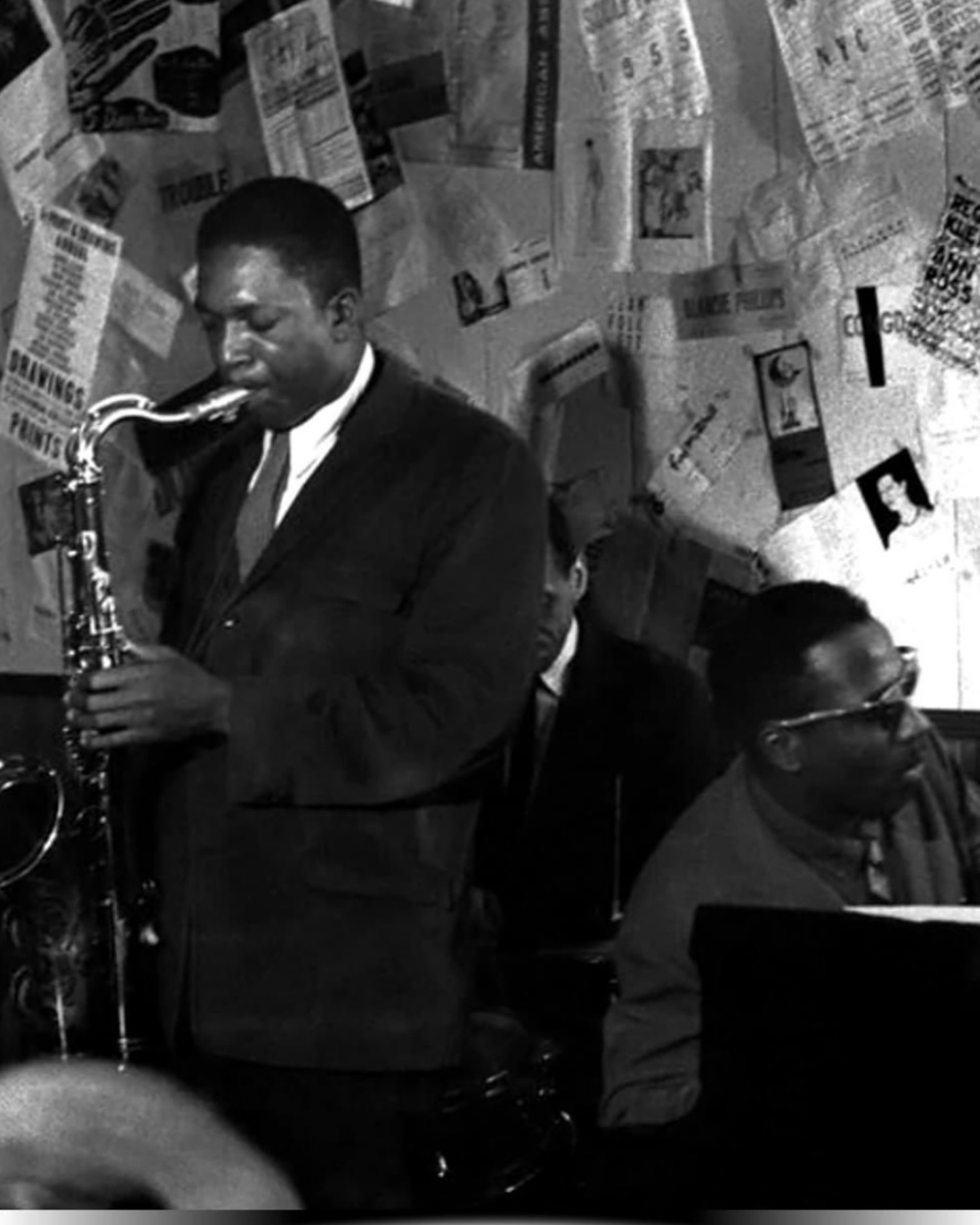 John Coltrane, Thelonious Monk live… #theloniousmonk #johncoltrane