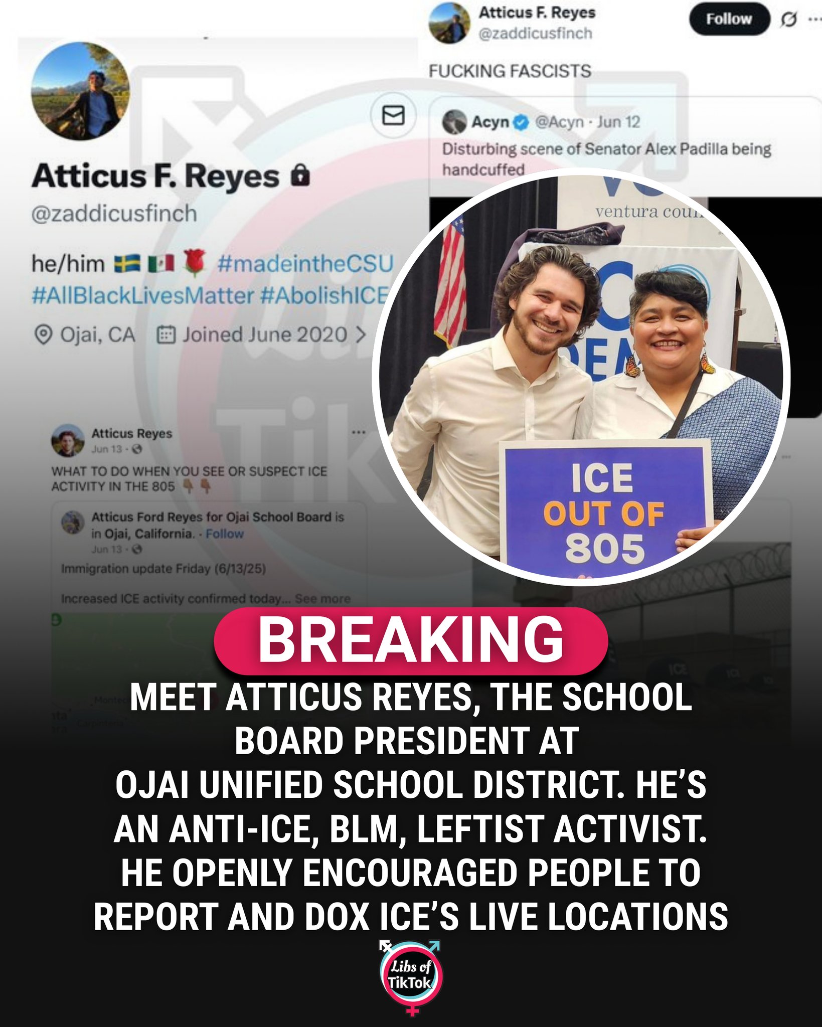 Libs - Meet Atticus Reyes, the School Board President at @ojaiunified ...