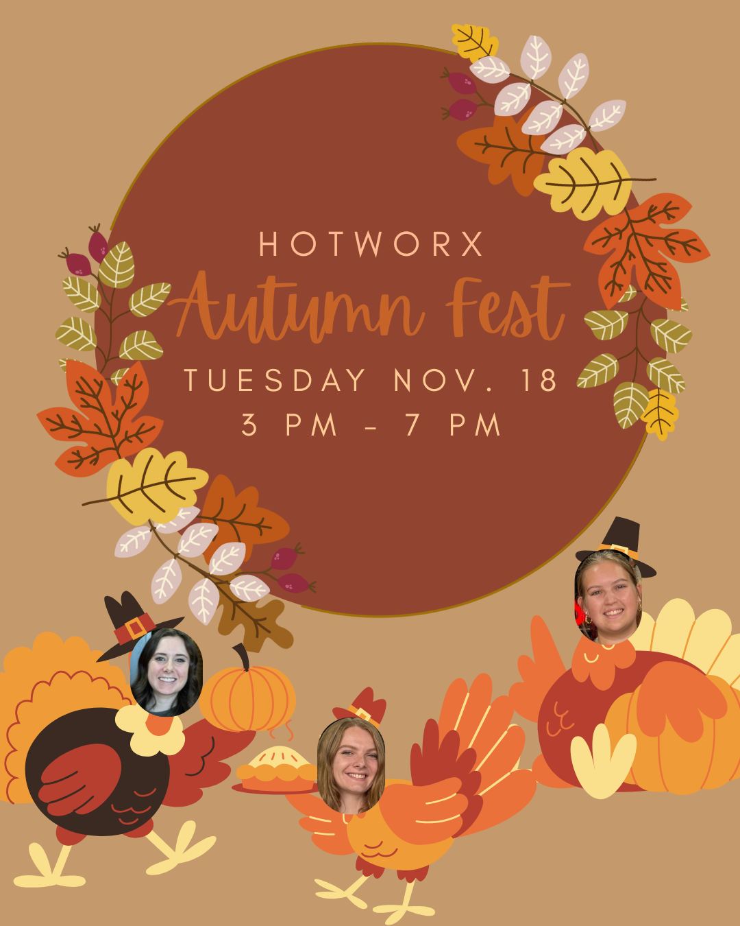 HOTWORX - 🔥AUTUMN FEST IS NEXT TUESDAY🔥 Join us at... | Facebook