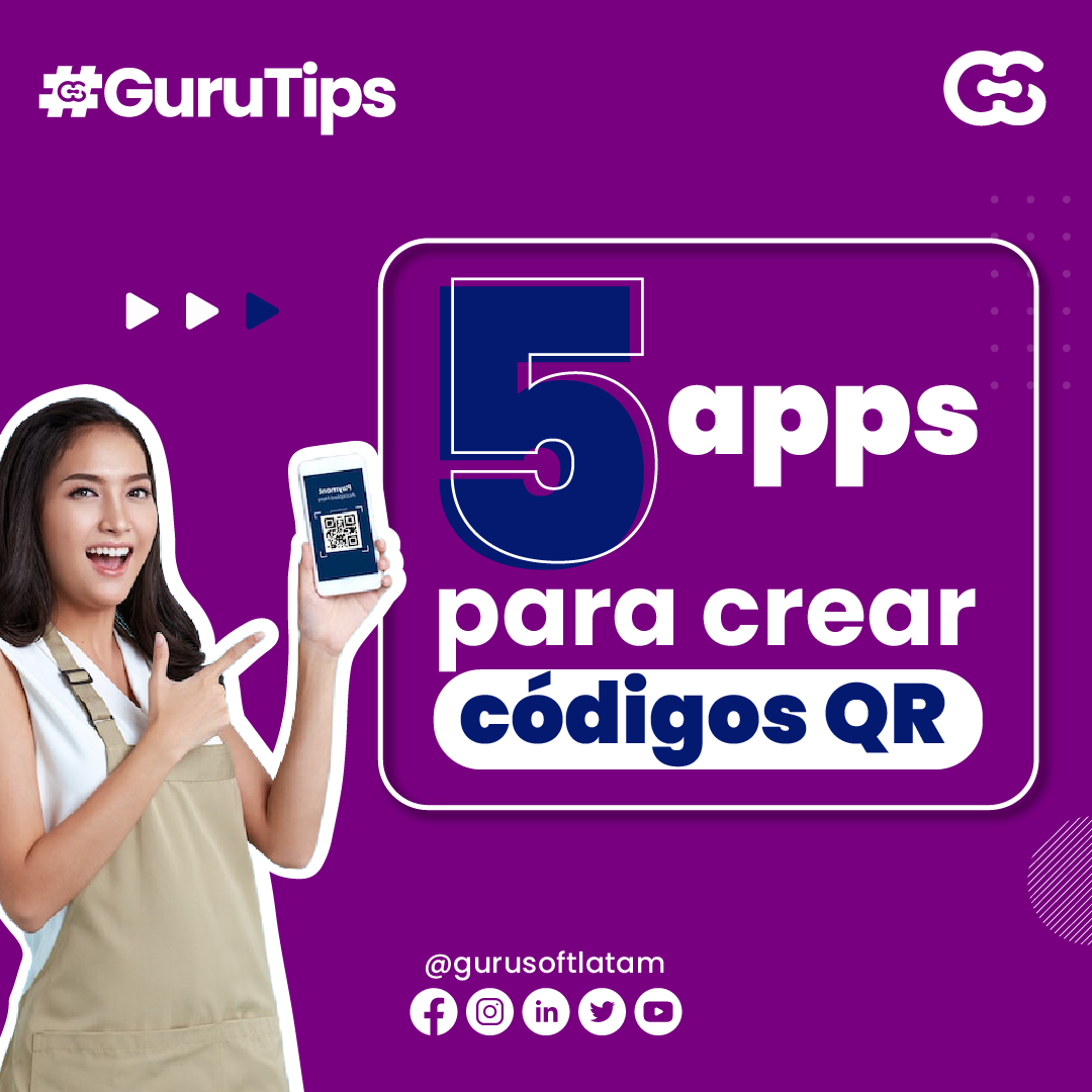 GuruSoft - Los QR son códigos de barras que facilitan la... | Facebook