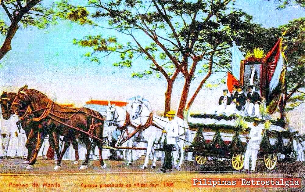 Rizal Day Float in Ateneo de... - Pilipinas Retrostalgia
