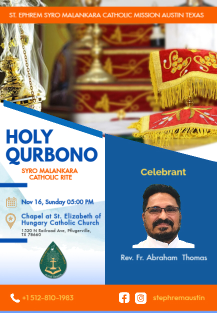 St. Ephrem Syro Malankara Catholic Mission Austin Texas | Austin TX