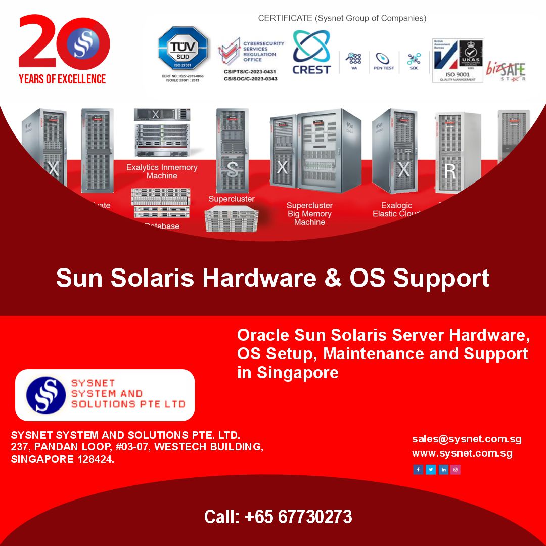 Sysnet System and Solutions Pte Ltd | City West Singapore