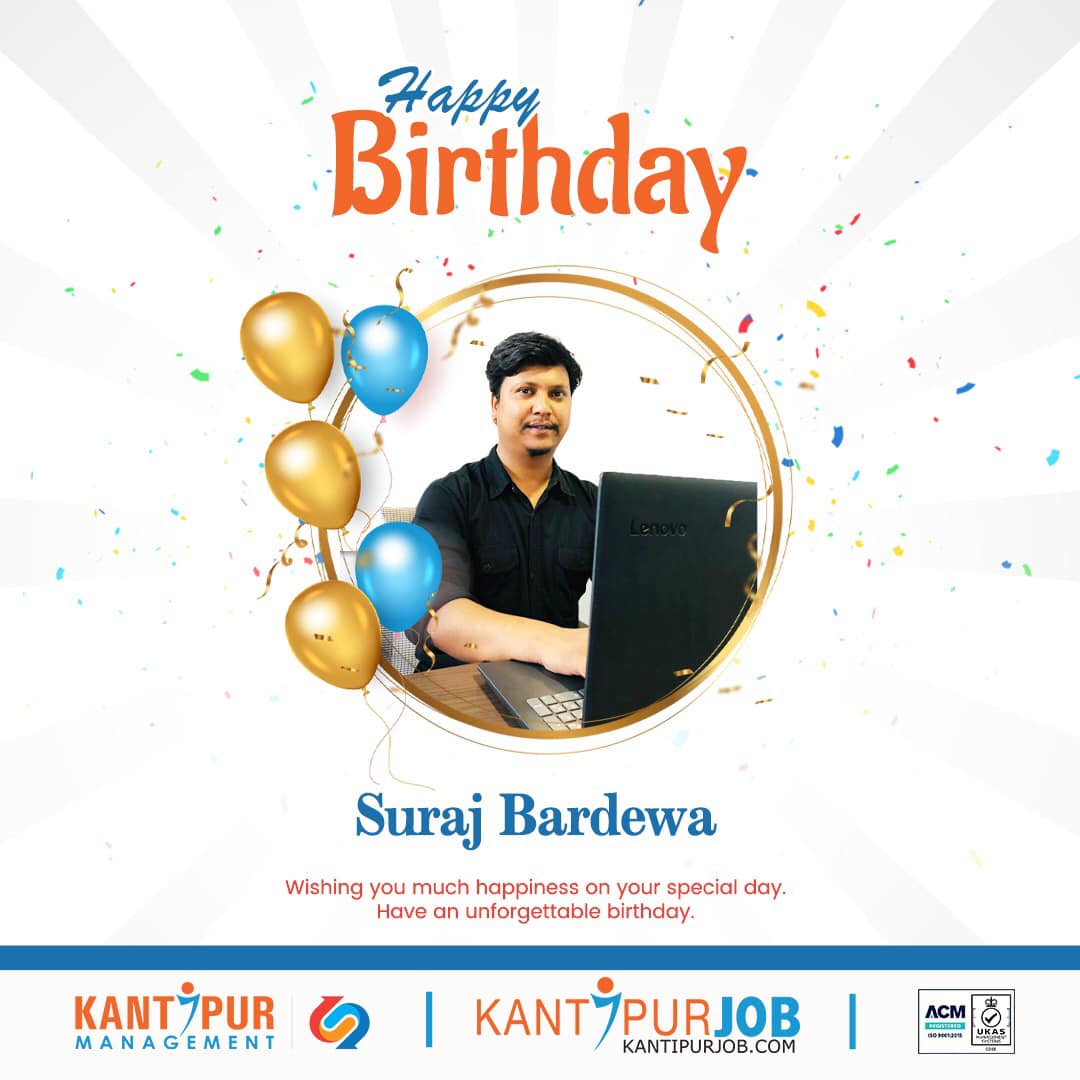 Happy Birthday!... - Kantipur Management Private Limited | Facebook