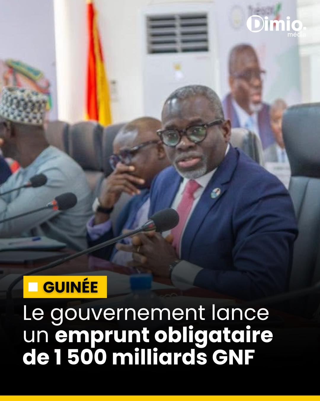 Dimio - 🇬🇳 Le ministère de l’Économie et des Finances de #Guinée vient ...