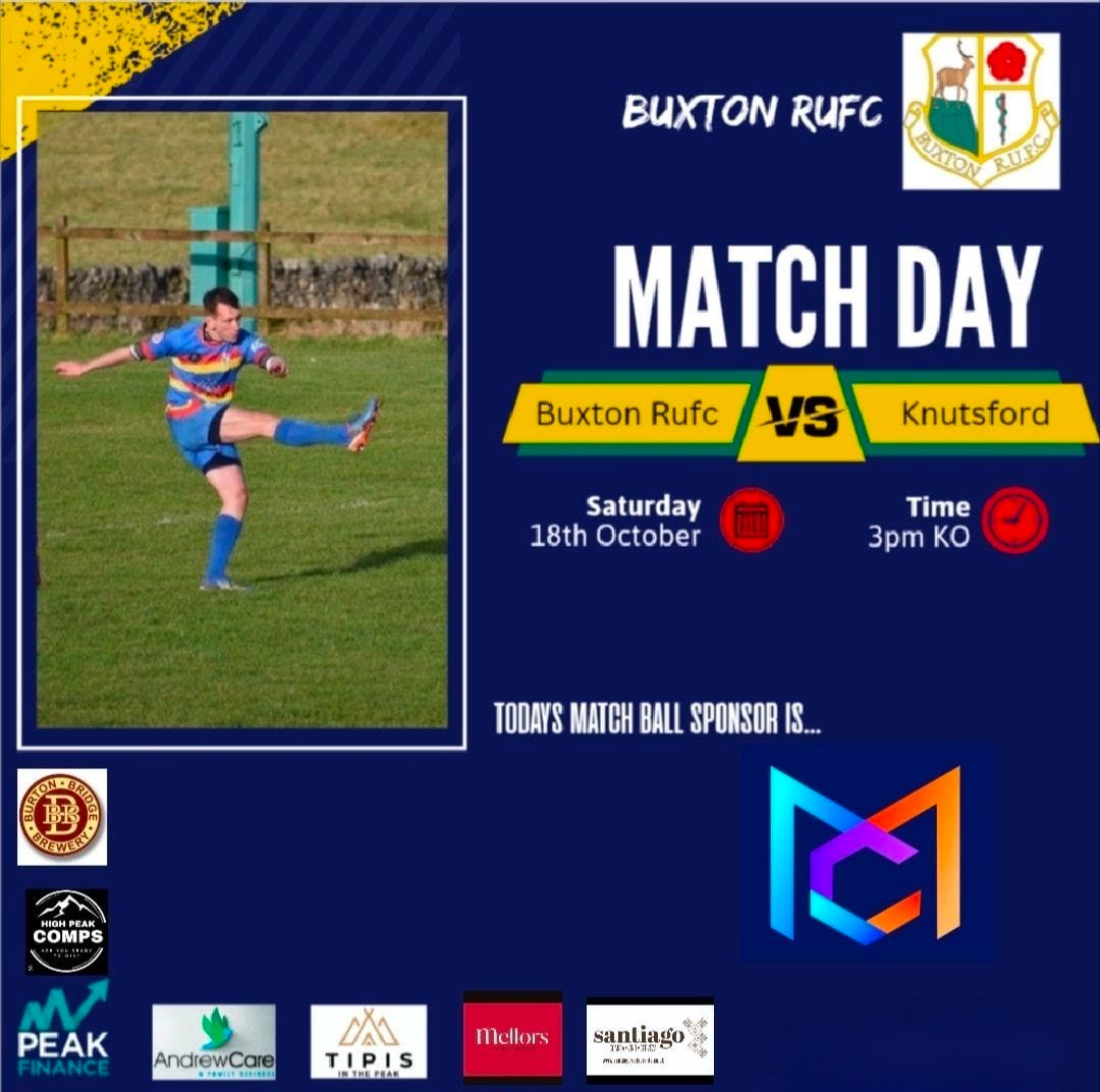 🔵🔴🟡. Back at Sunnyfields this weekend... - Buxton Rugby Club | Facebook