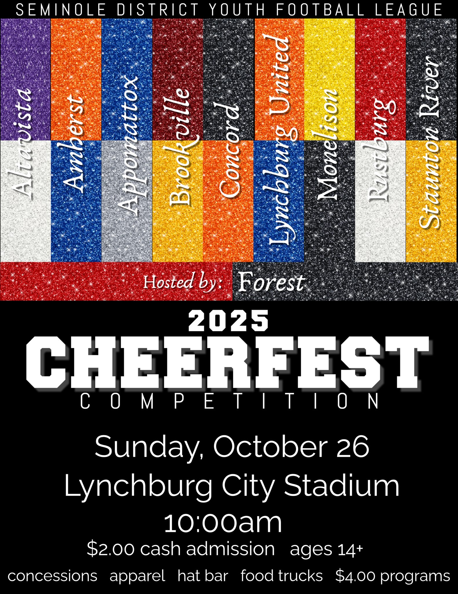FYAA Forest Youth Football and Cheer | Forest VA