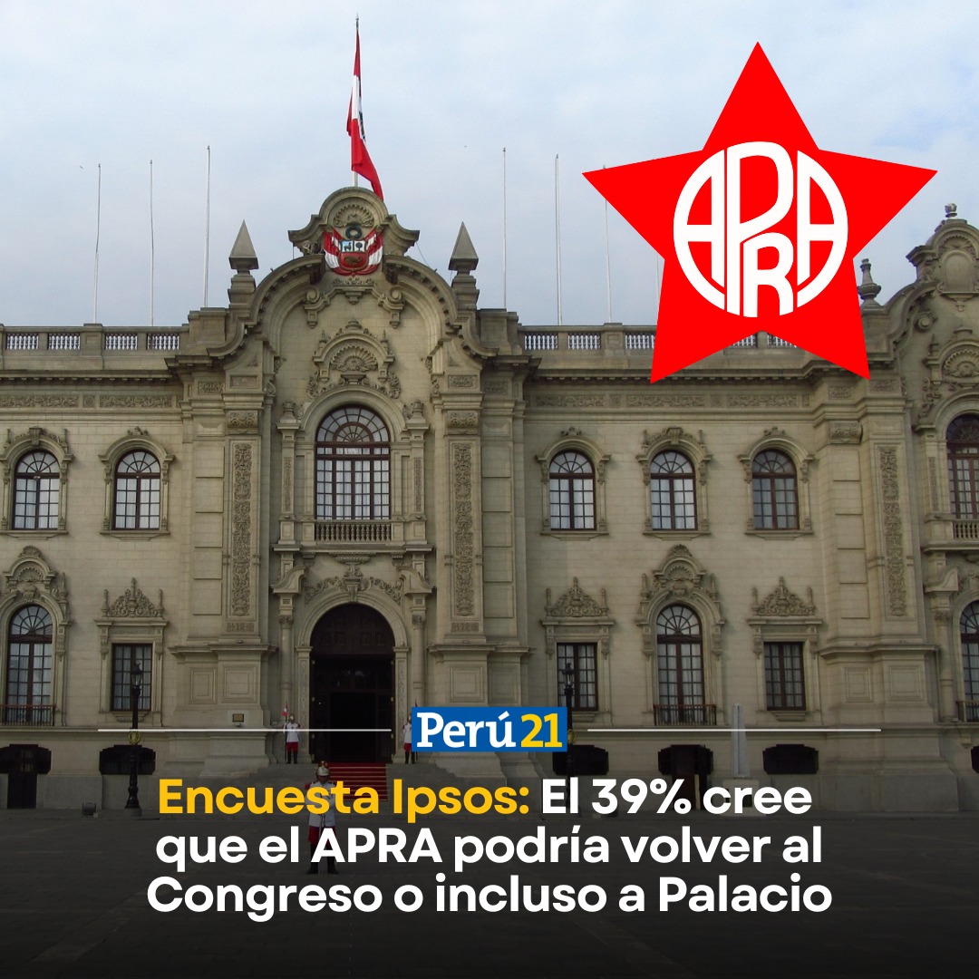 Perú21 - 🚨🤯La última encuesta de IPSOS, exclusiva para Peru21, es ...