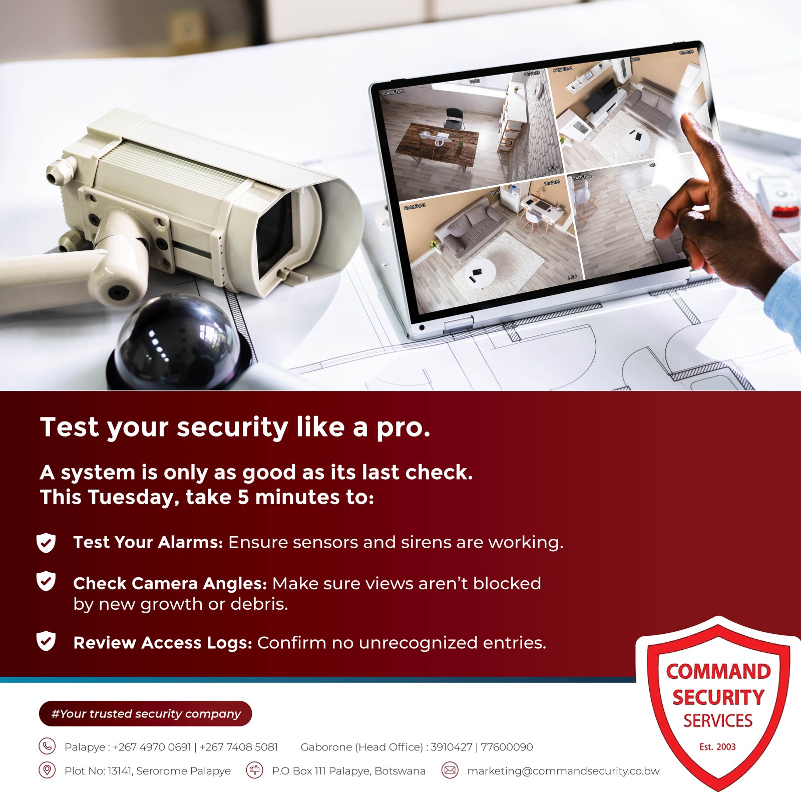 Command Security Services Botswana | Tlokweng