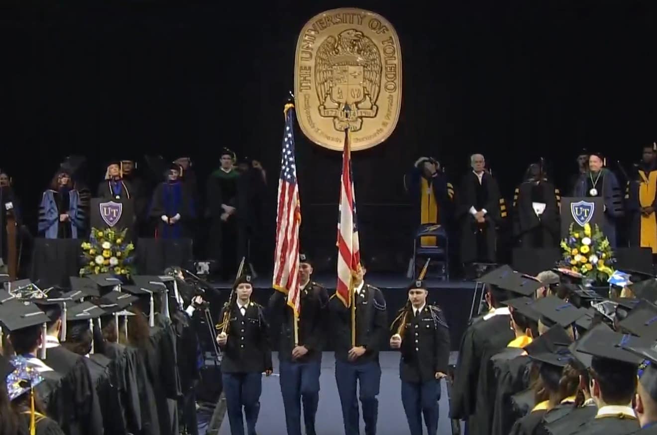 Thank you University of Toledo... - Pershing Rifles Troop L-1 | Facebook