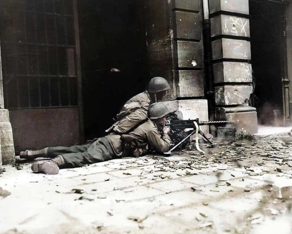 WW2 frontline band music from 746th FEAF