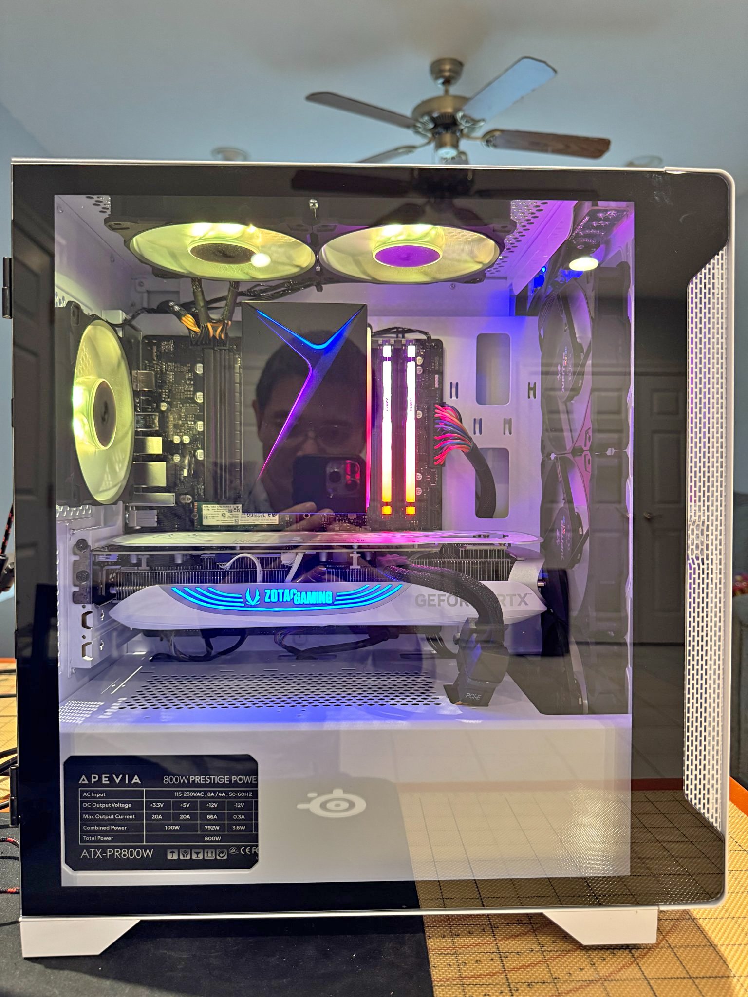 Skytech Gaming Archangel Gaming Computer PC Desktop Ryzen 5 5600X 3 ...