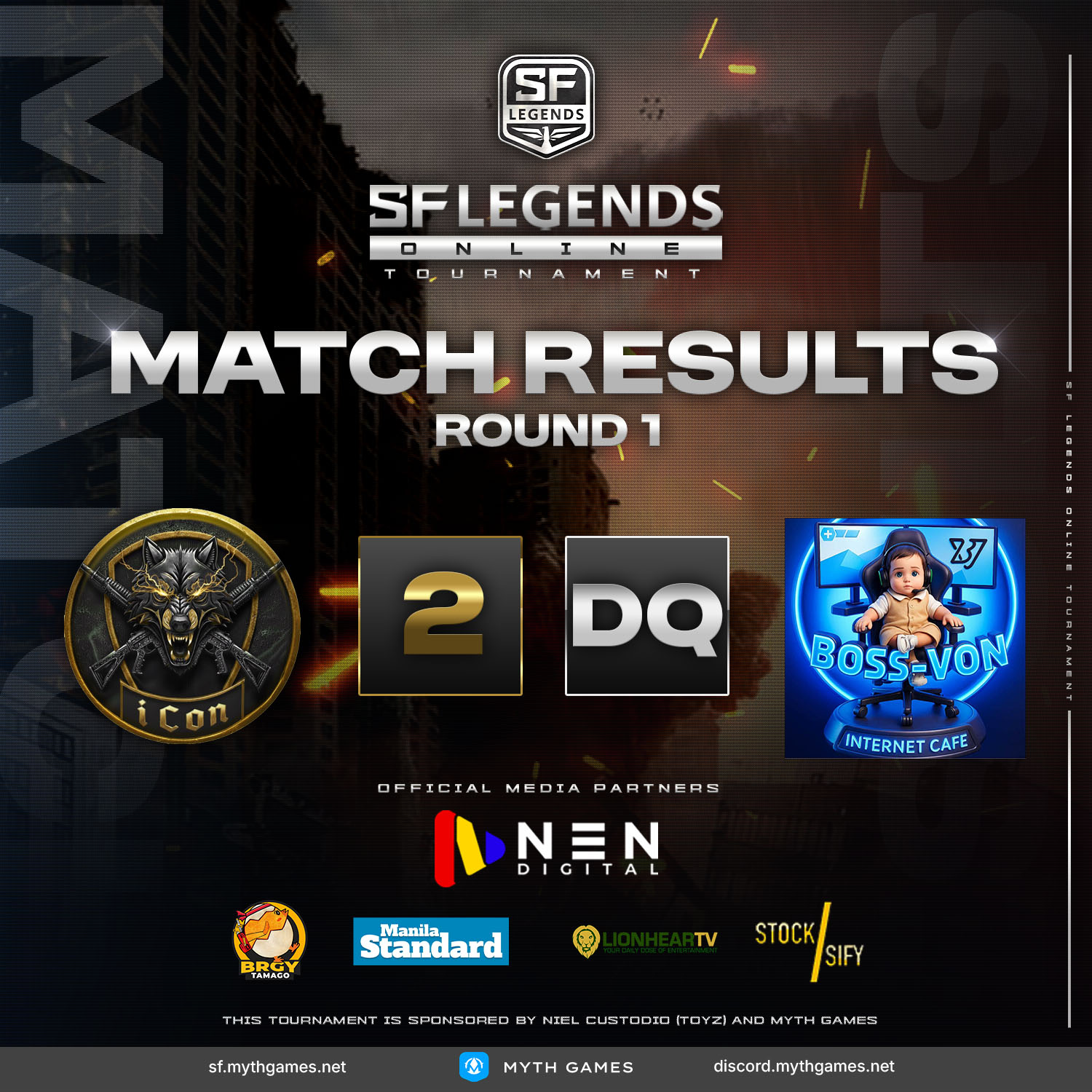 SF Legends - Round 1: Icon Vs Boss Von Game Result | Facebook