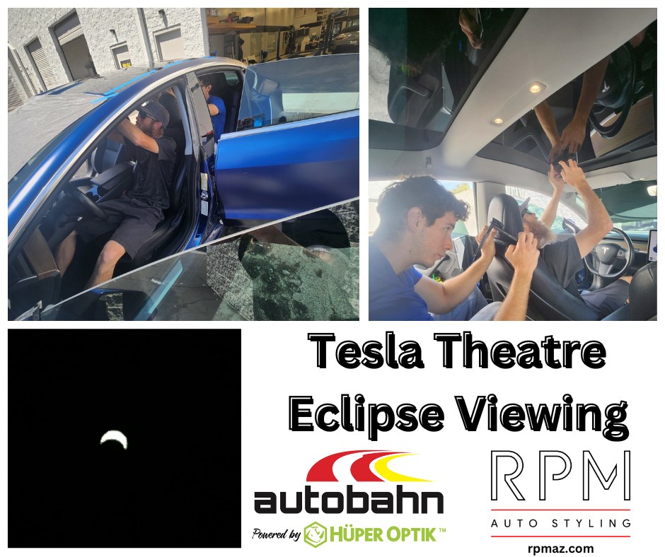 RPM - The Tesla 3 made for a perfect Eclipse viewing theatre. The ...