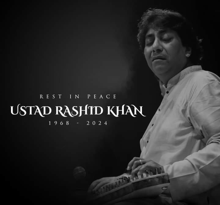 Teentaal Studio - RIP. Ustad Rashid khan passes away at...