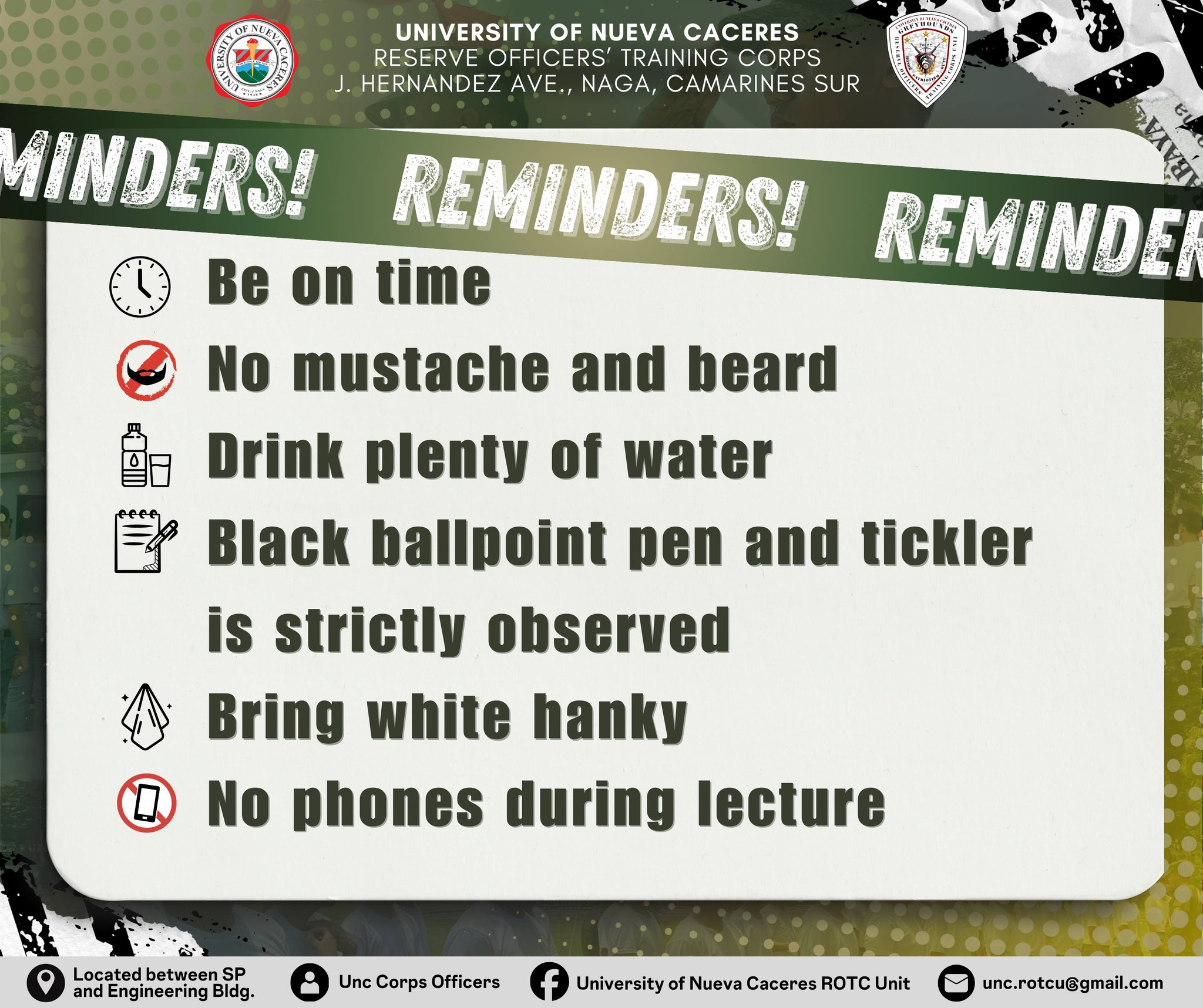 University of Nueva Caceres ROTC Unit | Naga City