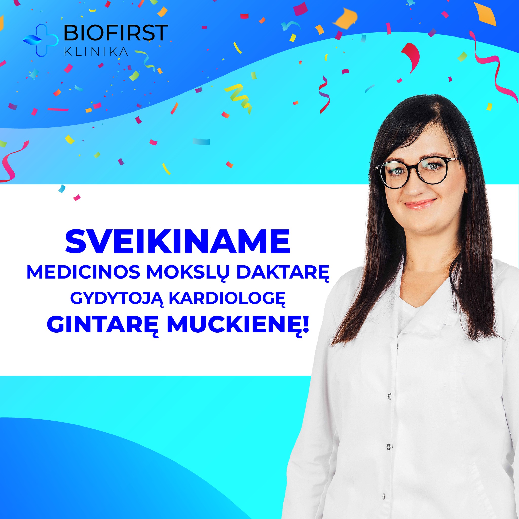 #Didžiuojamės Gydytoja kardiologė... - BIOFIRST klinika | Facebook
