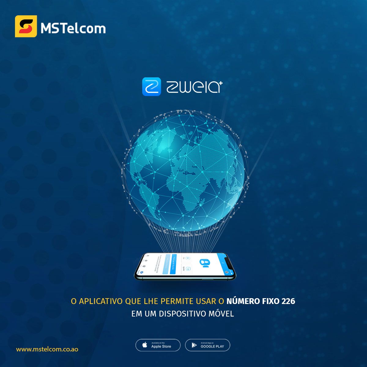 Platina - Zwela + o seu número fixo em todos os dispositivos móveis ...