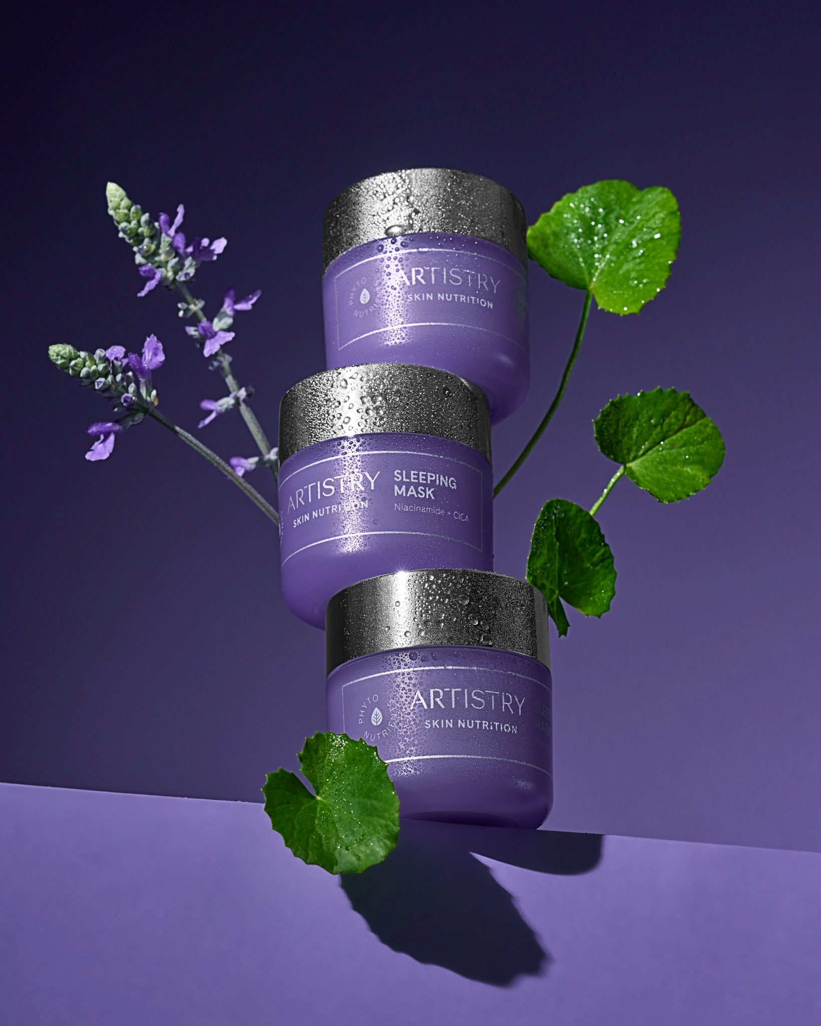 The #Artistry Sleeping Mask feels like 😴😌 Soothing lavender
