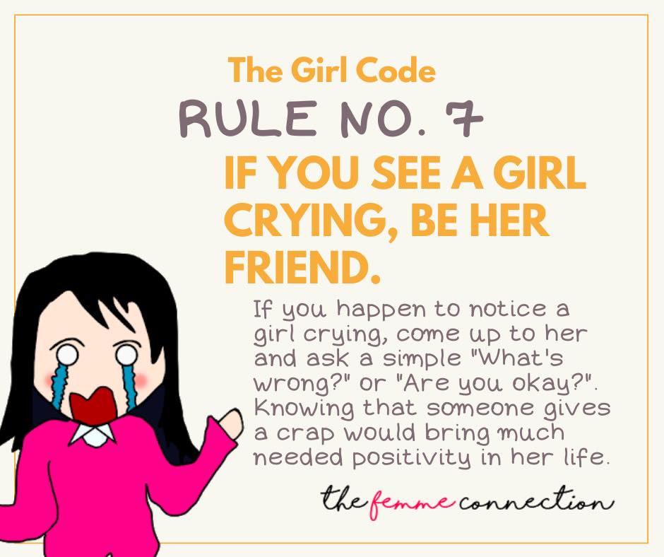 The Femme - The Girl Code is a set of unspoken rules that teaches women ...
