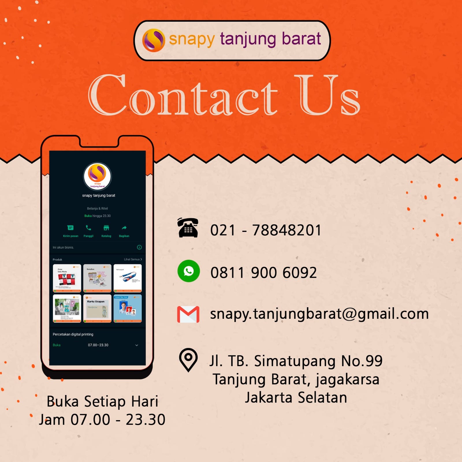 snapy tanjung barat