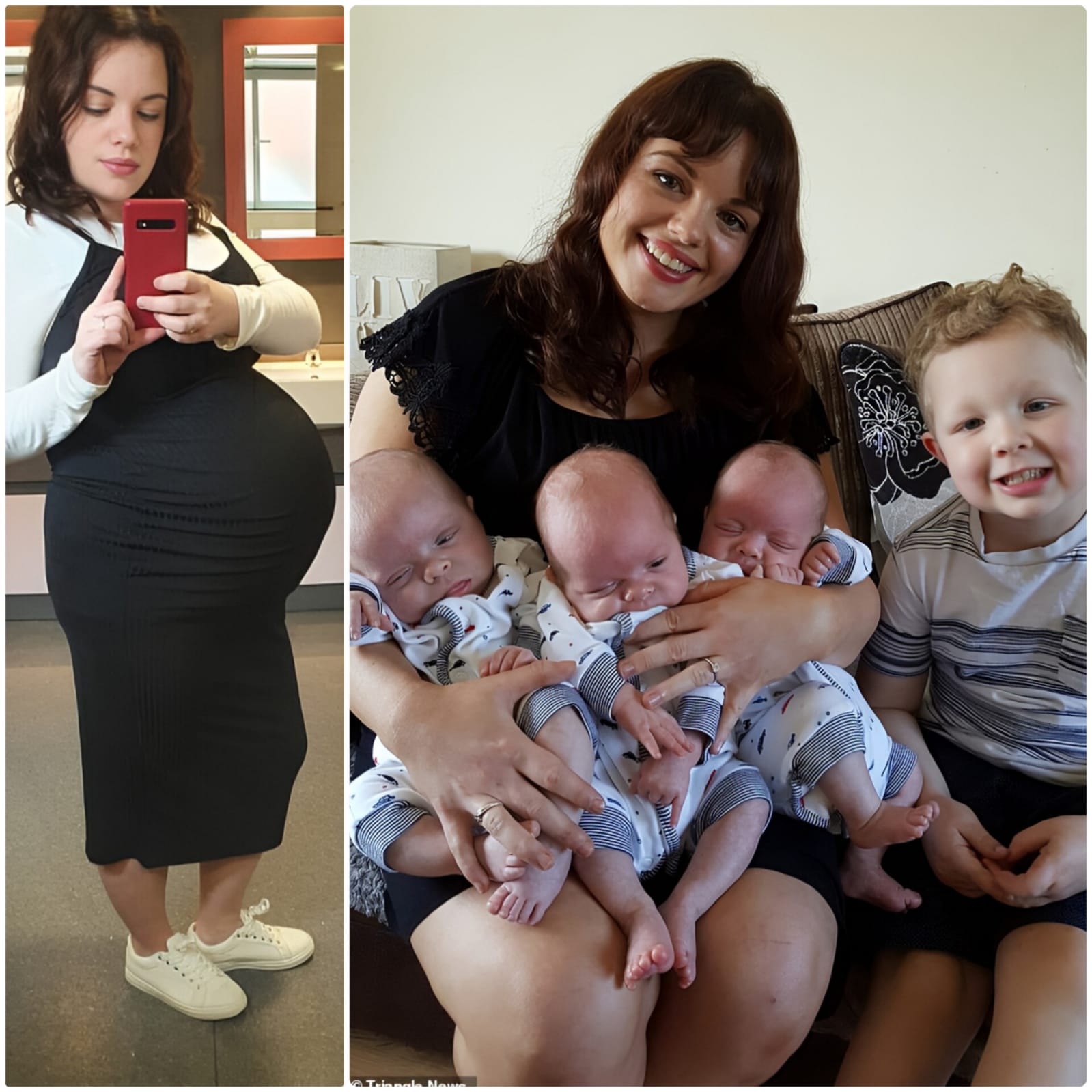 My - Mum, 26, Beats 200-Million-to-One Odds to Give Birth to Naturally ...