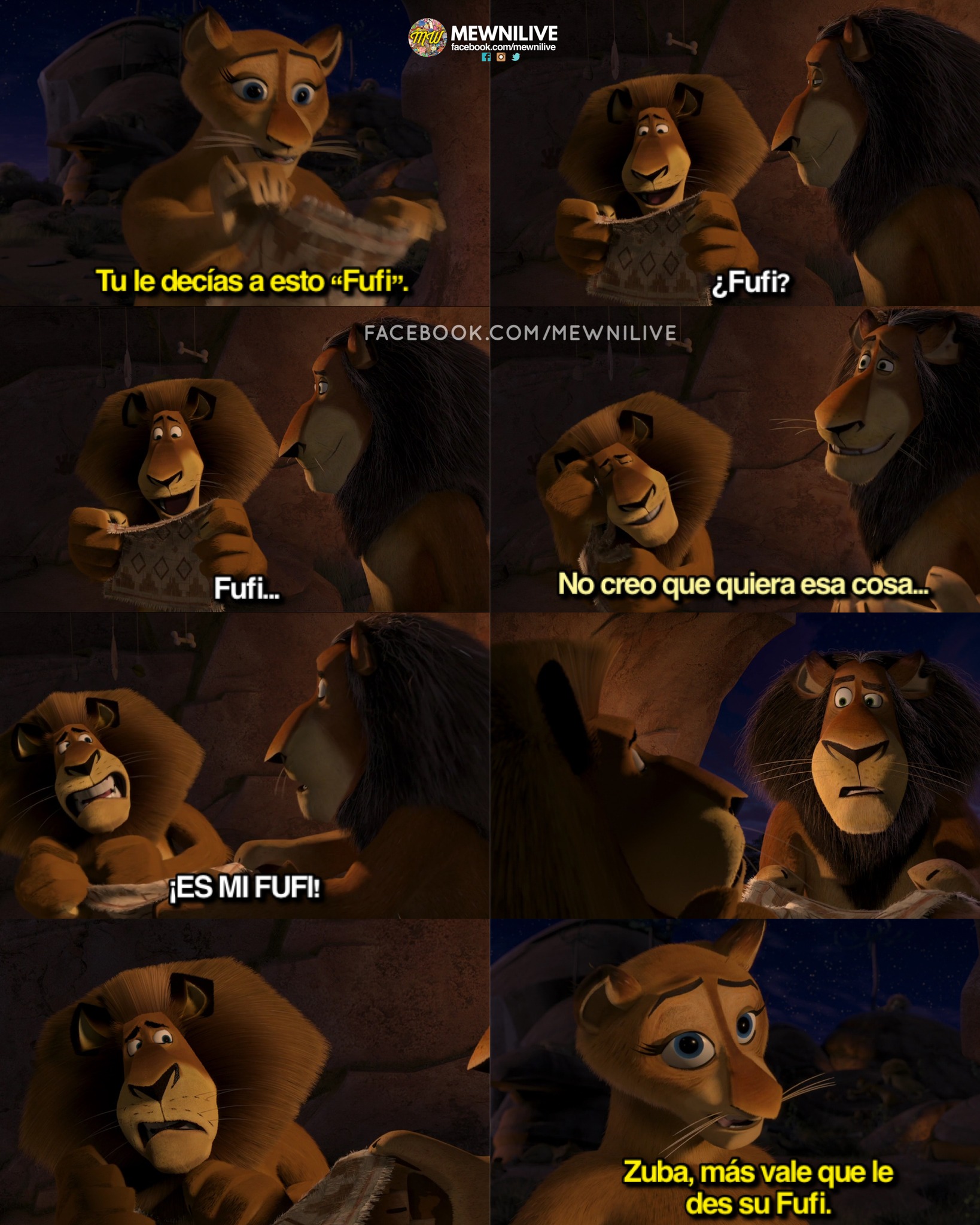 Mewni - Regrésale su Fufi 🎥 Película: Madagascar 2: Escape de África ...