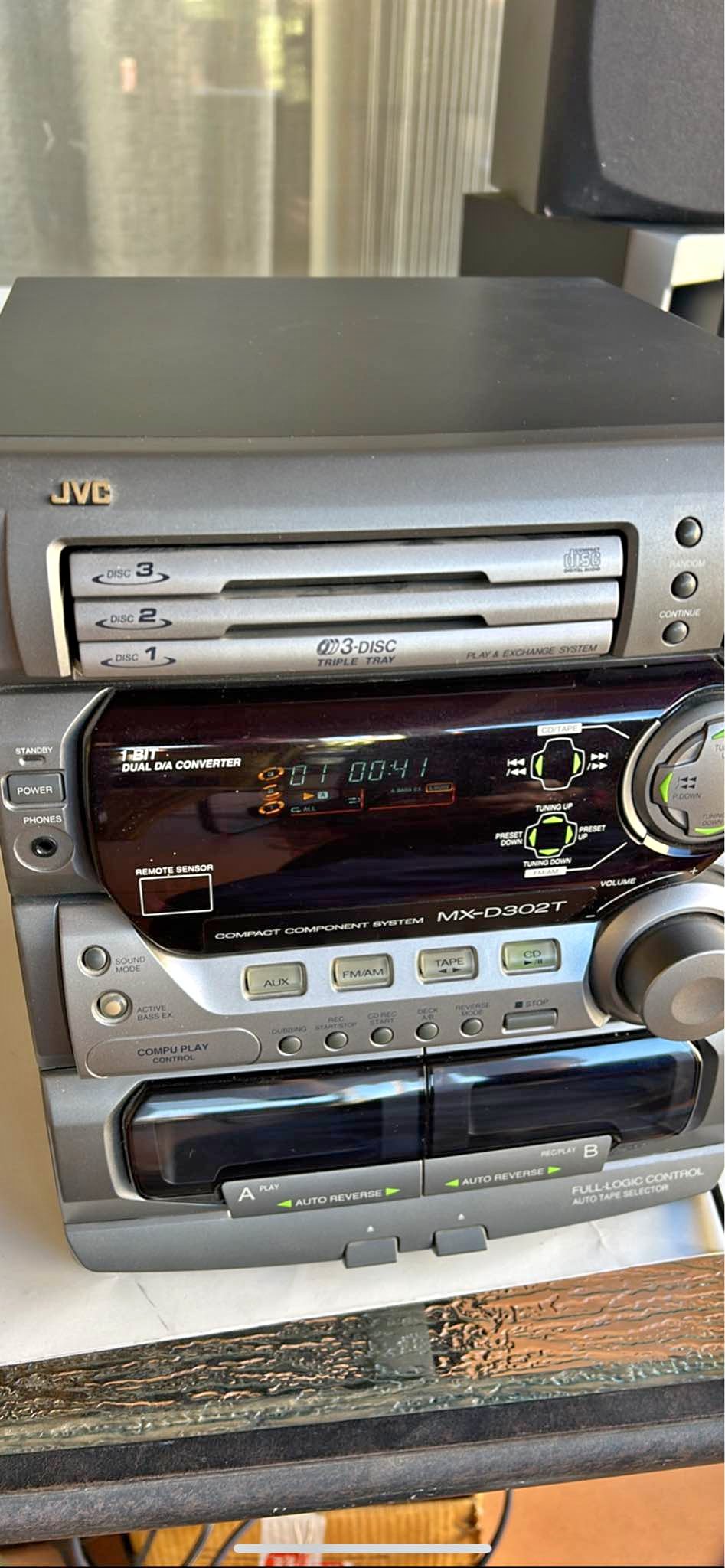 JVC Compact Component System MX-D55T Hub - Car Interior Parts - Gilbert ...