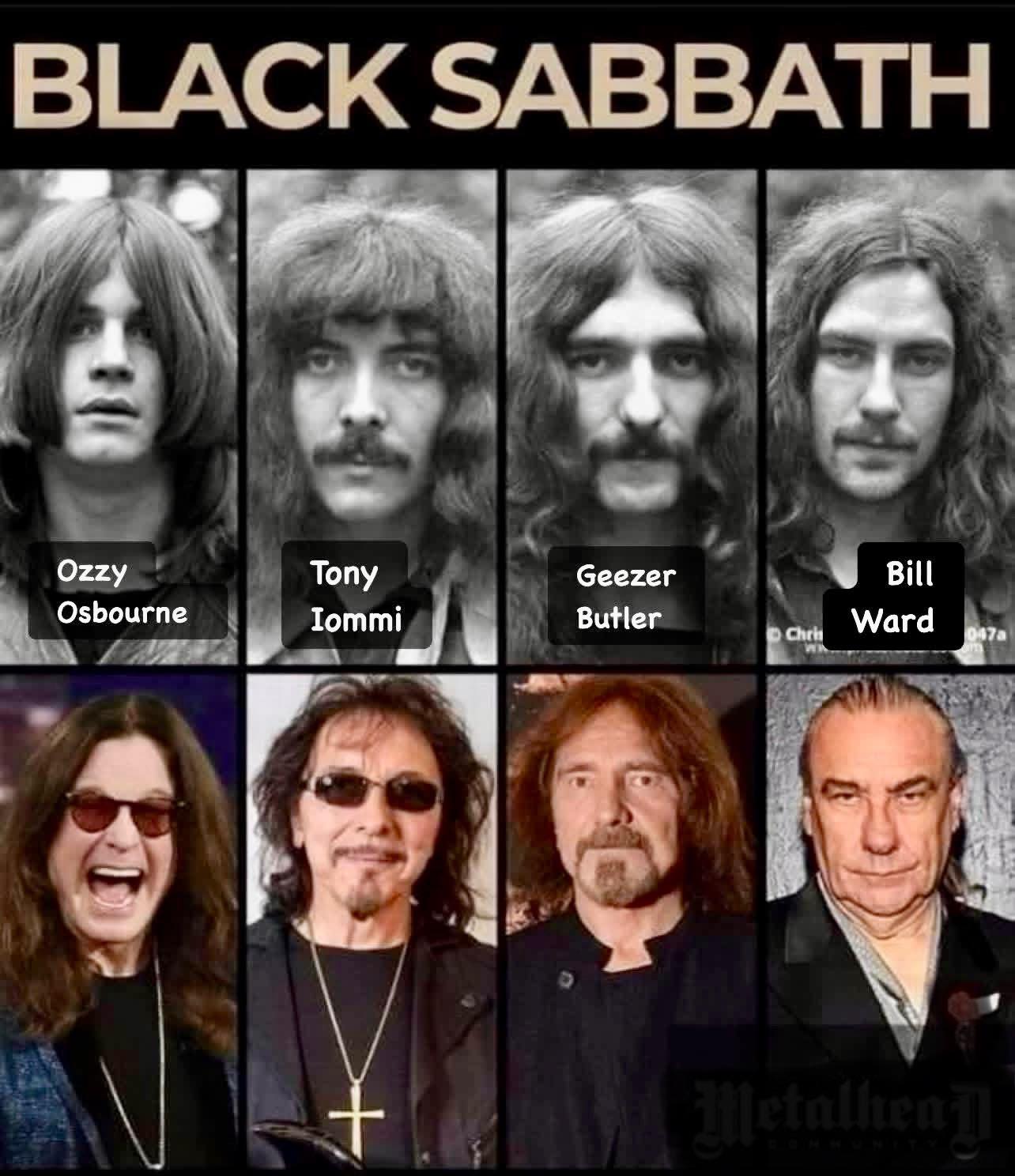 Woodstock - Ozzy, Tony, Geezer, and Bill. Original founding members of ...