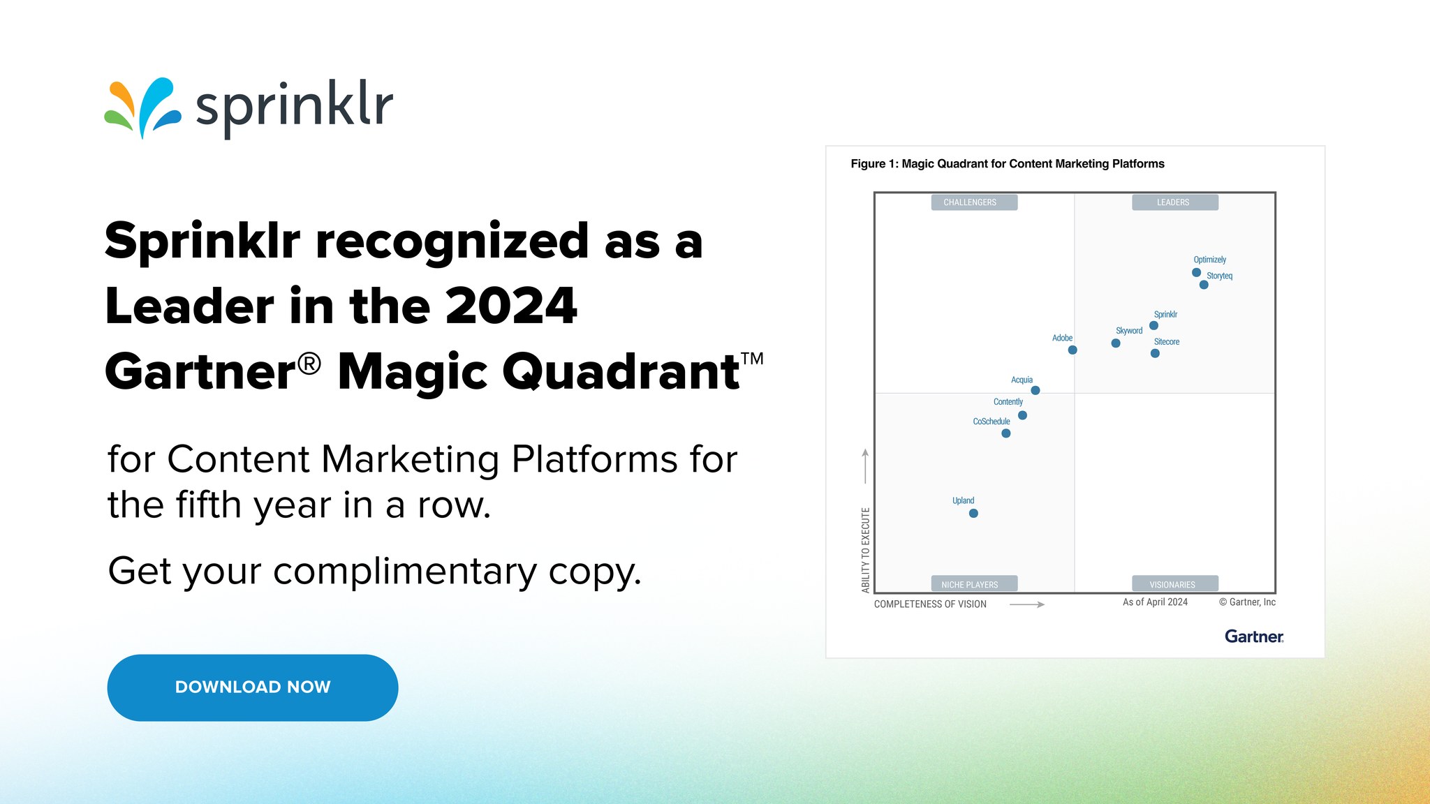 Sprinklr - Sprinklr has been named a Leader in the 2024... | Facebook