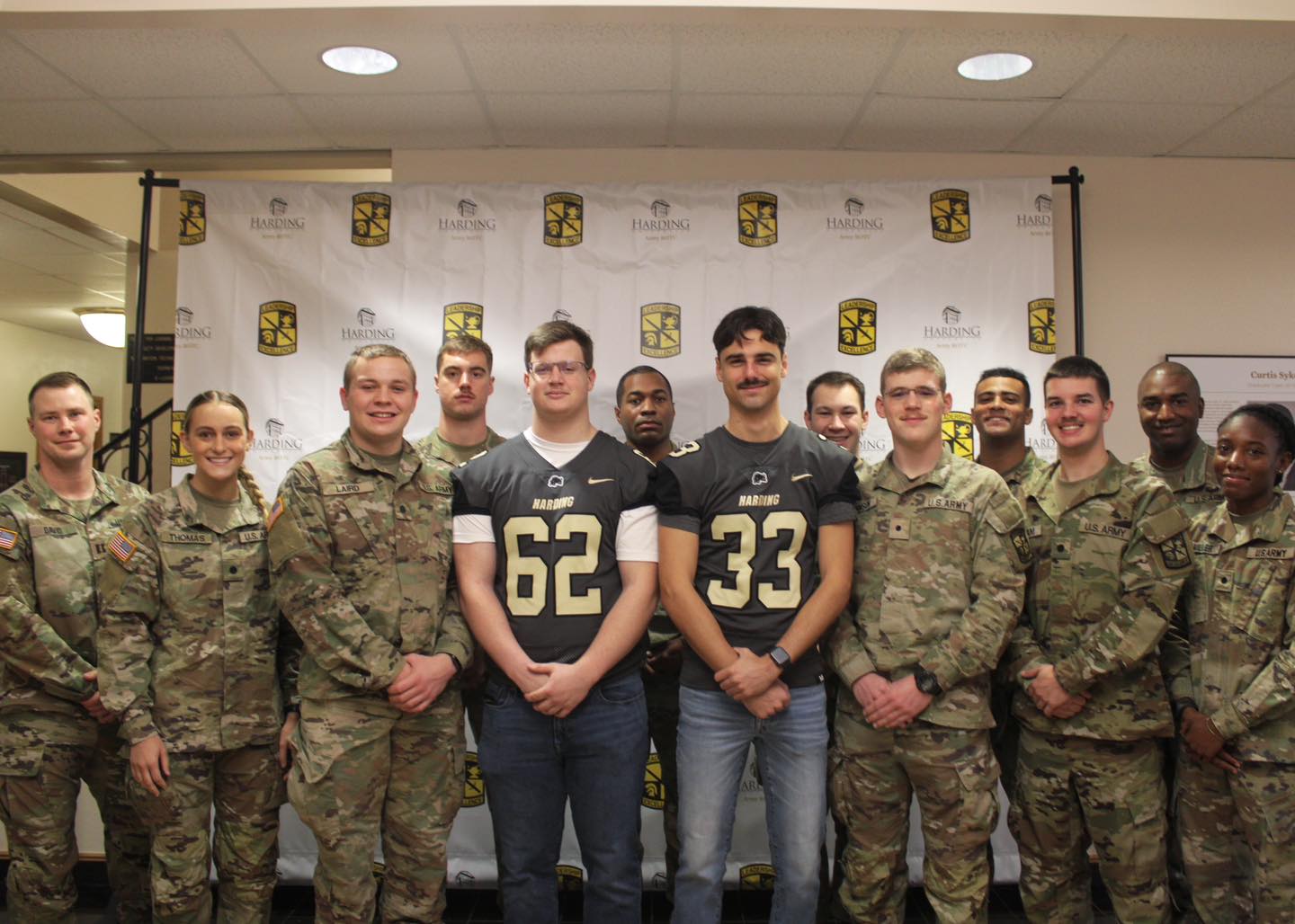 Go Bison! 🦬 We’re SO proud... - Harding University Army ROTC
