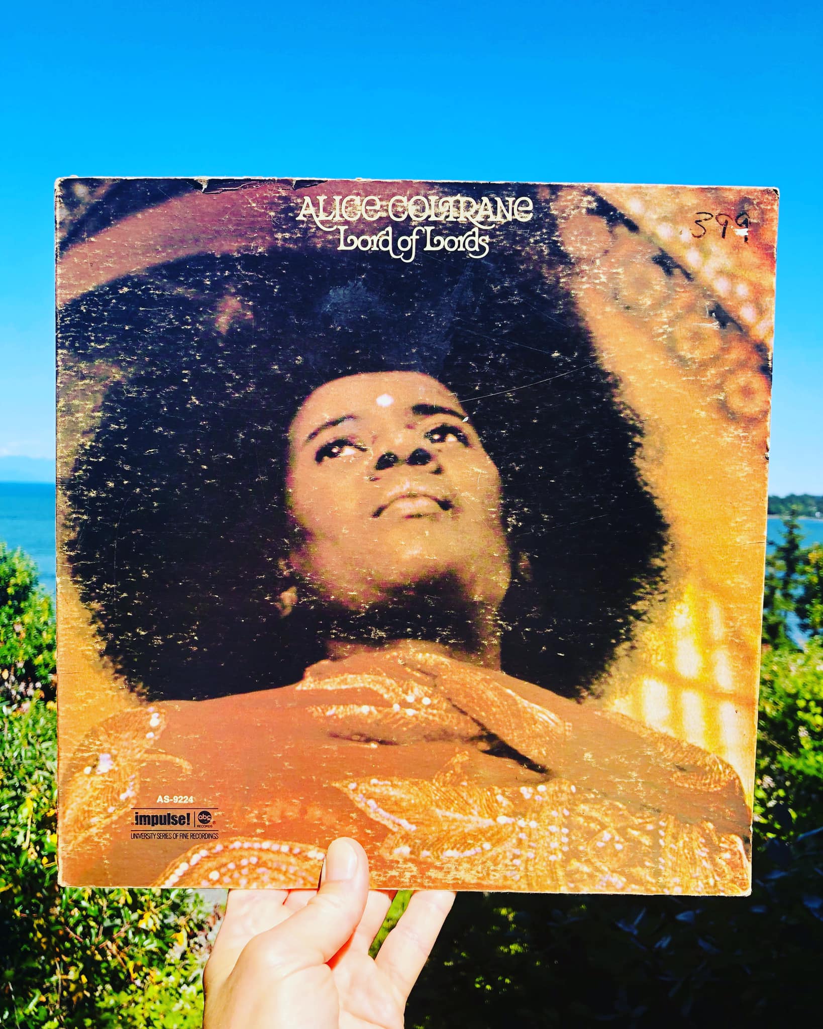 Alice Coltrane's Lord of Lords vinyl record review