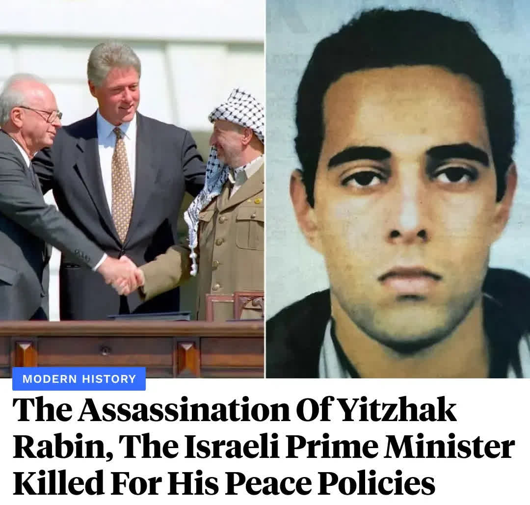 Real - On November 4, 1995, Yitzhak Rabin gave a speech at a pro-peace ...