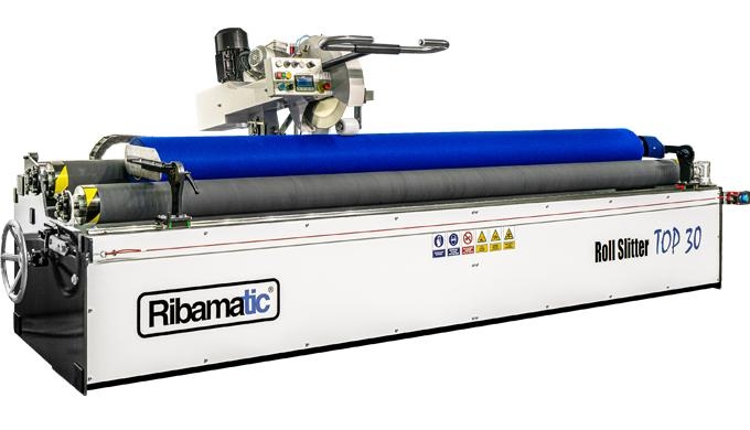 Ribamatic roll slitters