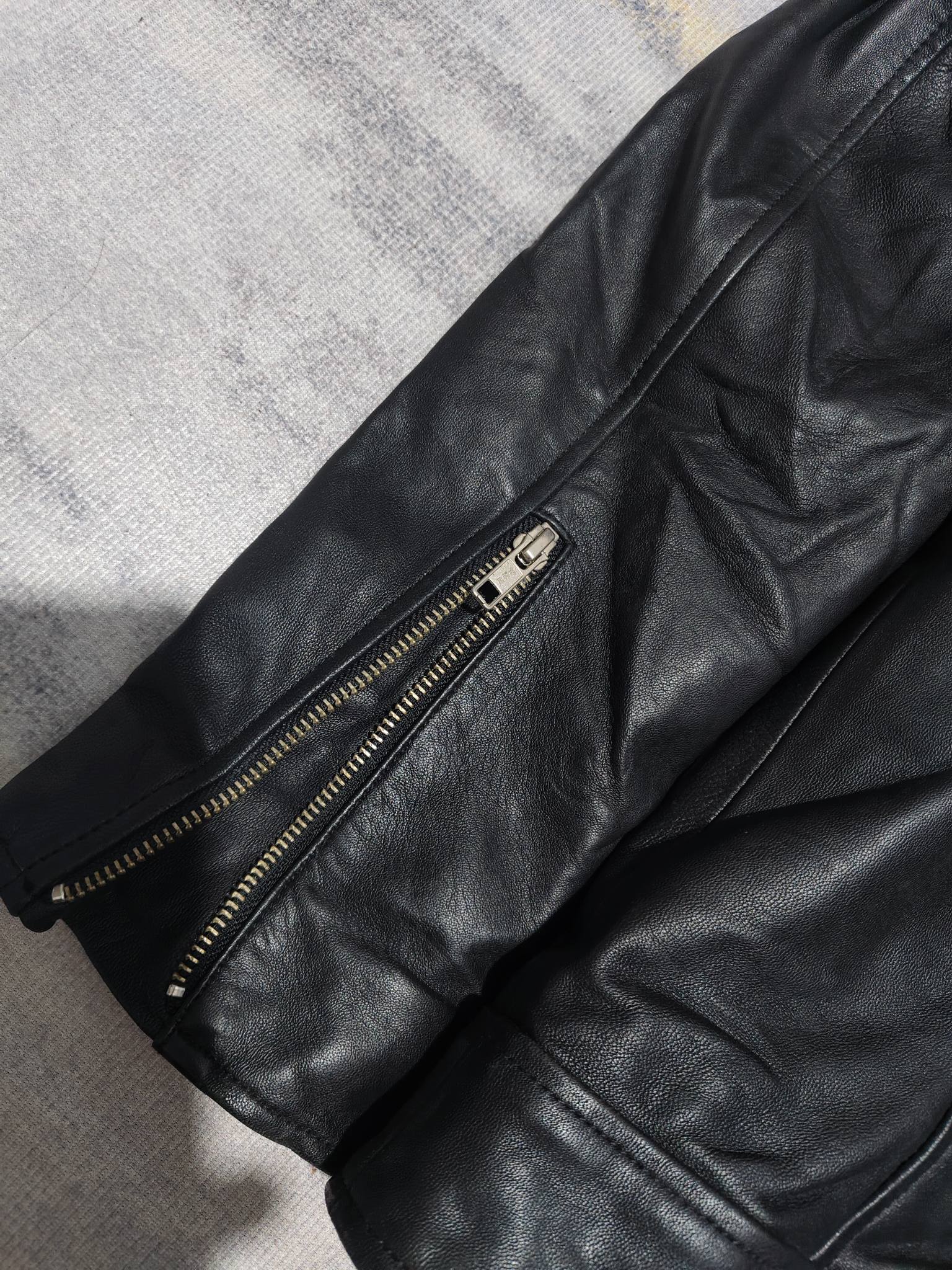 PTPA FS JOURNAL STANDARD SHEEPSKIN LEATHER JACKET V.GOOD CONDI NO 