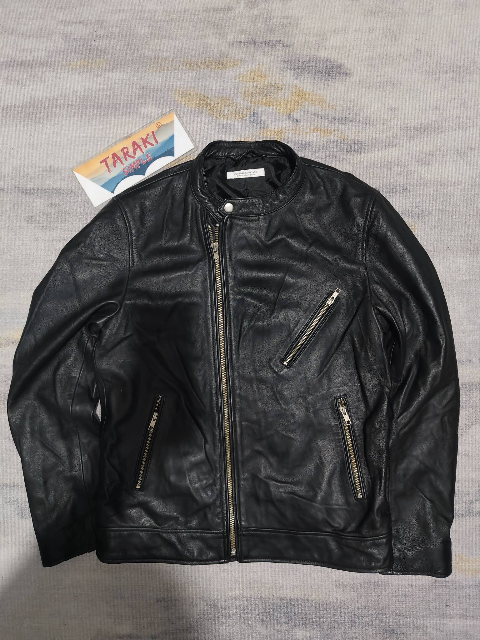 PTPA FS JOURNAL STANDARD SHEEPSKIN LEATHER JACKET V.GOOD CONDI NO 