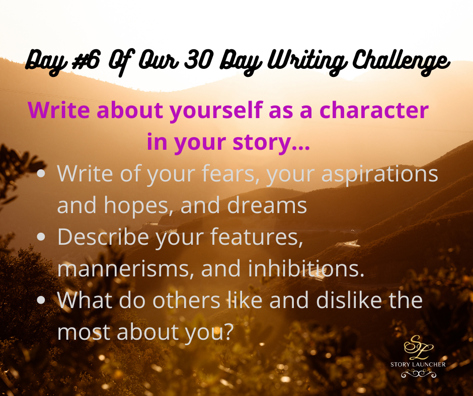 Story Launcher - It's Day #6 of Our 30 Day Writing...