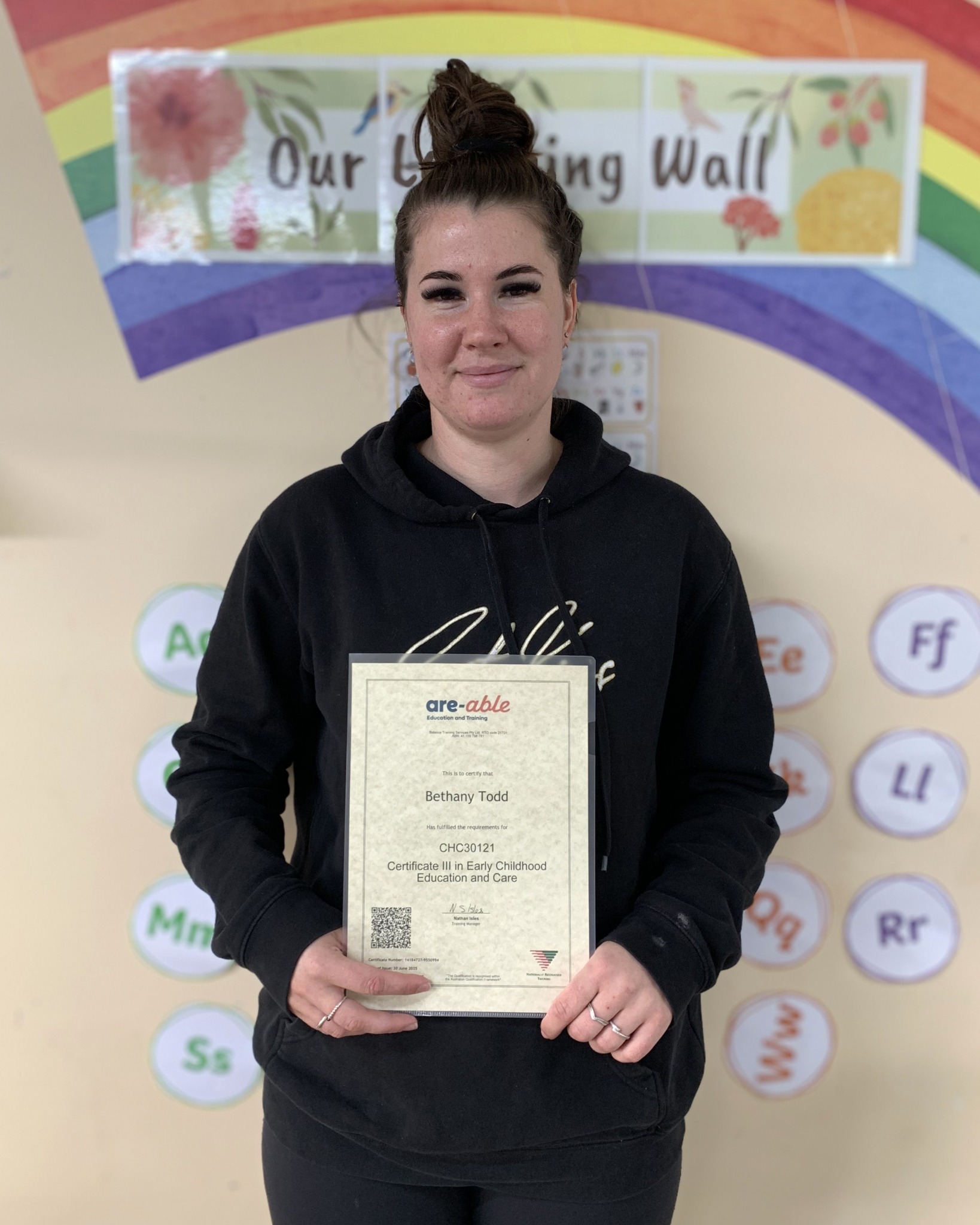 are-able - Congratulations to Bethany! Bethany has... | Facebook