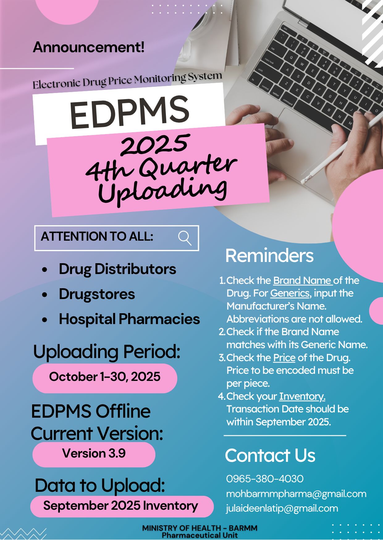 Edpms Moh-barmm