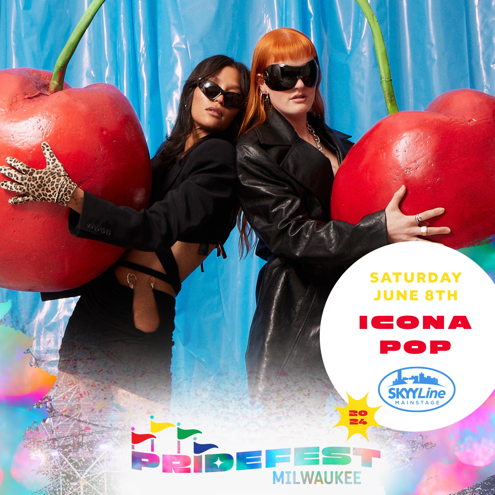 Catch @iconapop live at PrideFest 2026 on June 28th in downtown St