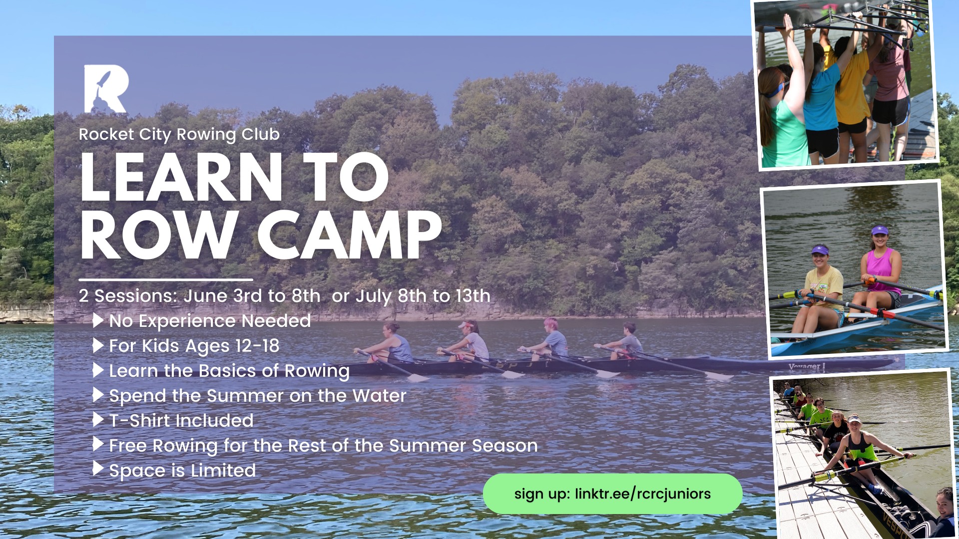 Rocket City Youth Rowing | Huntsville AL