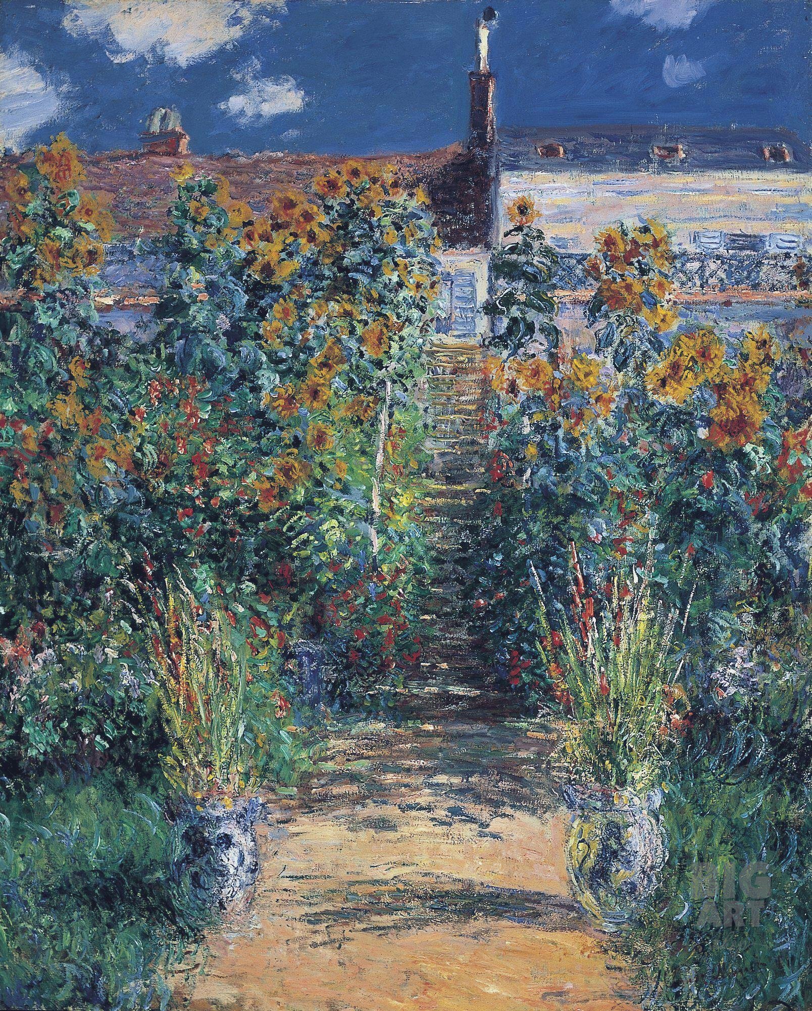 The Artist's Garden at Vétheuil