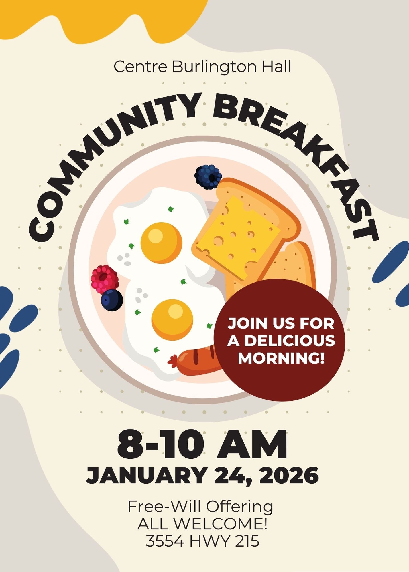 January Community Breakfast