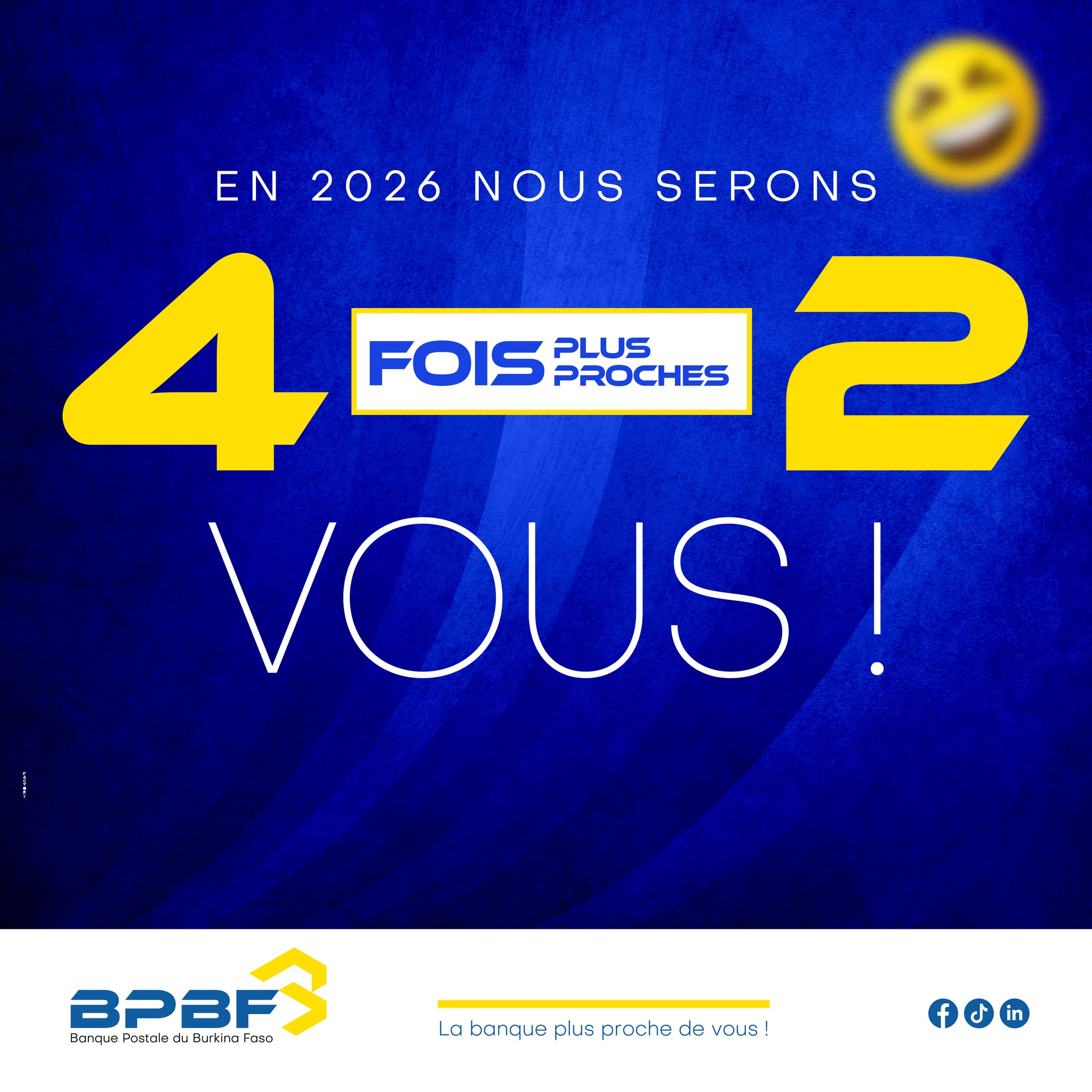 👀 😅 La Banque Plus... - Banque Postale du Burkina Faso - BPBF | Facebook