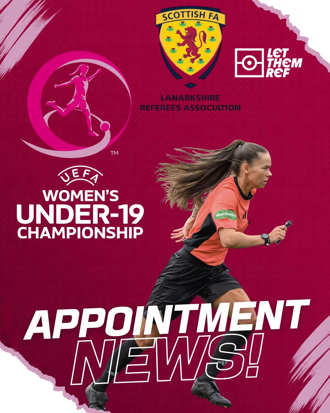Congratulations to... - Lanarkshire Referees Association | Facebook