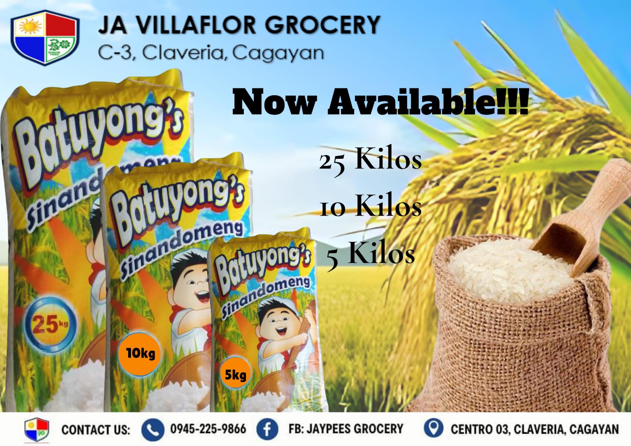 Jaypees Grocery - 🌾 NOW AVAILABLE AT JAYPEES GROCERY! 🌾... | Facebook