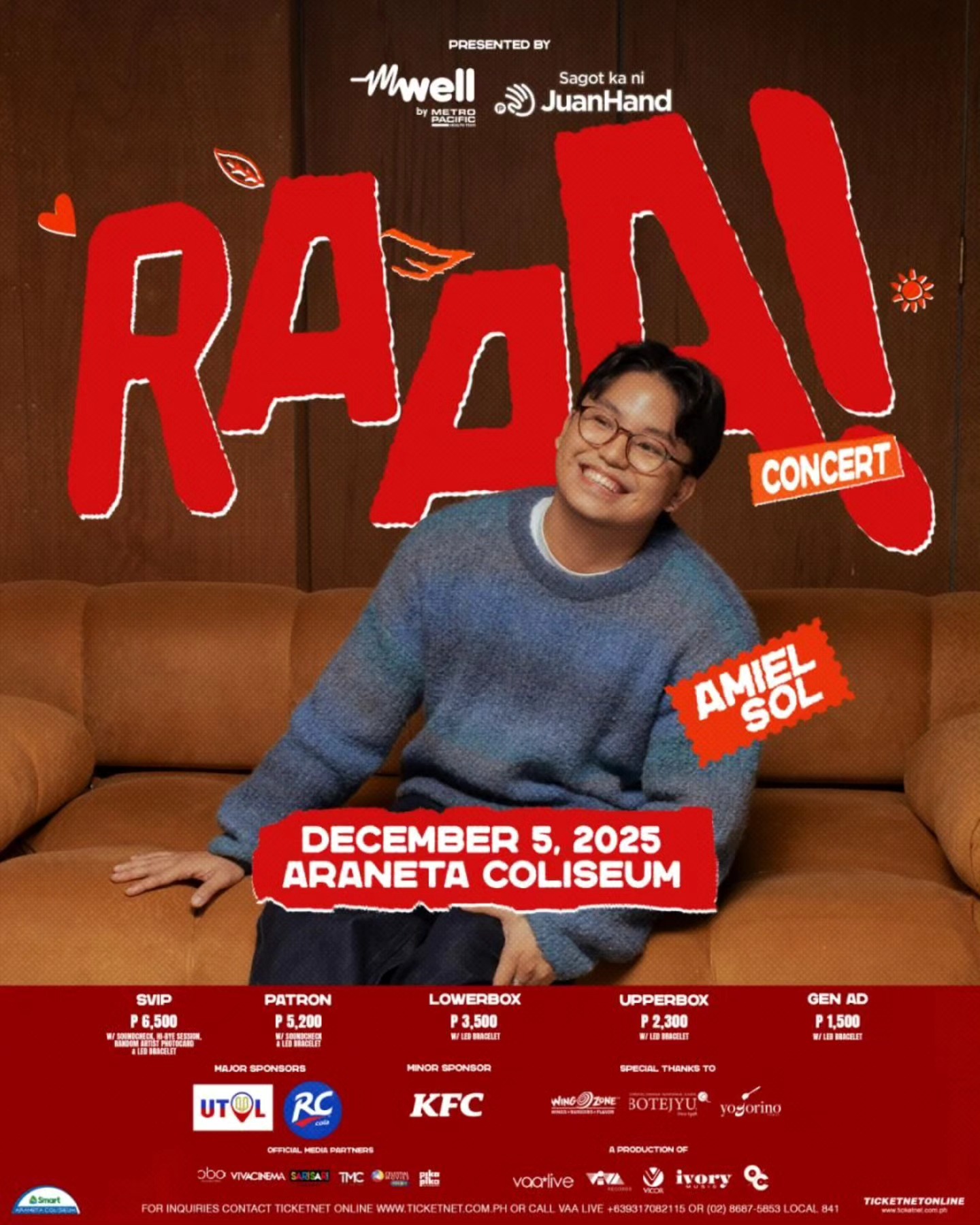 VIVA - Amiel Sol is ready to bring that warm, comforting sound to the ...