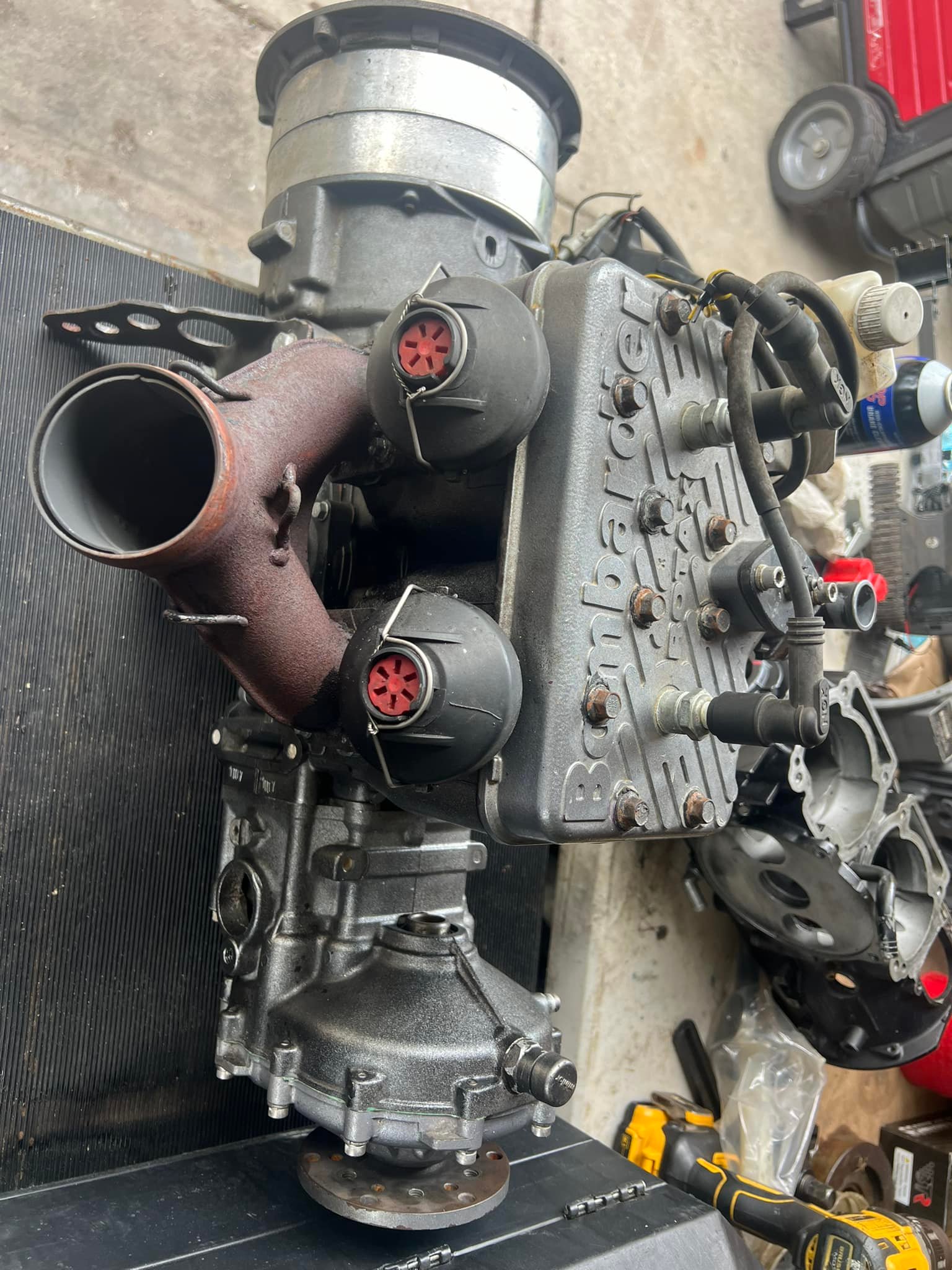 Rotax Engine Swaps | Here’s a Rotax 583 with a 612 big bore in for a ...
